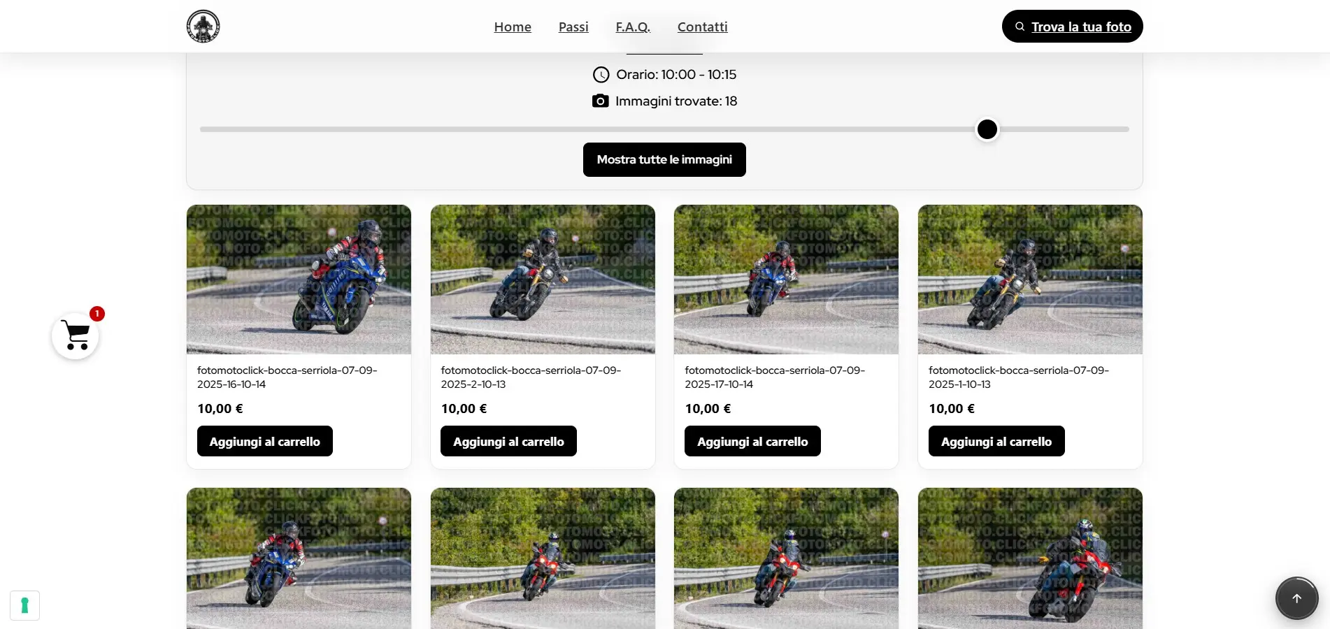 Galleria sessione di FotoMoto.click